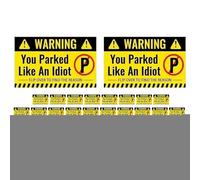 Tewzafiya Carteles De Aparcamiento | 50 Piezas Señales De Prohibición Multiuso,Accesorios De Coche Humorísticos Para Adultos Ideas Regalo Chistes Para Propietarios De Coche