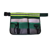 Tewzafiya Cinturón portaherramientas - Bolsa de trabajo - Organizador con tira reflectante para trabajos exteriores de carpintero electricista técnico construcción jardinería