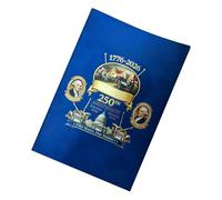 Tewzafiya Cuaderno para Trabajo - Cuaderno Conmemorativo del 250.º Aniversario - Conmemorativo Independencia EE. UU. 1776-2026,para Oficina en Casa, Escuela, Aula, Eventos, Celebraciones y