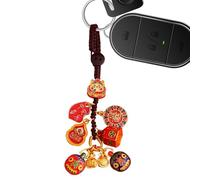 Tewzafiya DIOS DE RIDEALT SAG PENDIENTE, GOD OF RIDEALT KEYCHAIN ORNAMENT, de criatura Durante Dios del de la riqueza, Mochila de teléfono Novelty Recuerdo coleccionable para sus colegas