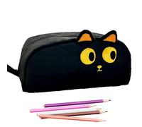 Tewzafiya Estuche | Estuche Lindo de Dibujos Animados para la Escuela, Bolsa portátil para Estudiantes Adolescentes niños Arte Universidad Maquillaje cosméticos, Gato, riferimento Alla