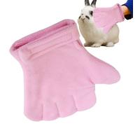 Tewzafiya Guantes antimordeduras - Guantes de seguridad de ardilla, Mittens resistentes a las garras con suave para el aseo de los ratones hámsters reptiles