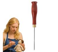 Tewzafiya Herramientas para rellenar muñecas - Herramienta para crear muñecas de ganchillo, mango ergonómico eficiente, accesorios multiusos para cortar madera y artesanía piel