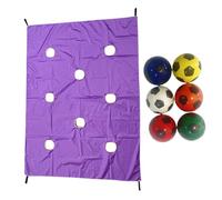 Tewzafiya Hole Tarp Team Building Game - Juego de aprendizaje divertido para el trabajo, desafío deportivo, juguete al aire libre para eventos comunitarios, formación corporativa, escuela