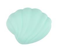 Tewzafiya Joyero de conchas, caja de anillo de conchas, recipiente cosmético de silicona, joyero decorativo estilo concha, pastillero único para decoración de interiores