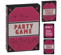 Tewzafiya Juego de cartas, tarjetas para Game Night - 50 tarjetas de fiesta inglesas divertidas para varios jugadores | Juegos familiares de viaje para interiores para eventos de cumpleaños, camping