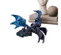 Tewzafiya Juguete de dragón, Figuras de dragón para niños, Figura Realista de dragón, decoración de exhibición de Escritorio para el hogar, artesanía Creativa para Escritorio o Armario