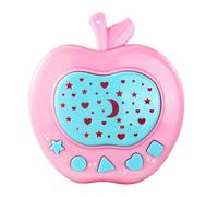 Tewzafiya Juguete de libro de cuentos de hadas con proyector de luz nocturna, juguetes de proyector de narración de historias para niños | Juguete proyector multifuncional iluminado para libros de