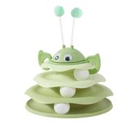 Tewzafiya Juguete Interactivo Para Gatos - Torre De 3 Capas Para Ejercicio Con Bolas,Juguete Interactivo Para Gatos | Para Sala De Estar Dormitorio Desde Casa Apartamento Granja