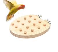 Tewzafiya Juguetes de entrenamiento para pájaros, juguetes para el enriquecimiento de pájaros - MASEGLIO BLOQUES BLOQUES RESISTENCIA AL DESGASTE Juguetes puzzle,STURDY Small Animal Activity Game Board