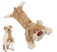Tewzafiya Juguetes para perros chirriantes para masticadores agresivos, juguete masticable irrompible para osos,Juguete para perros indestructible Squeaky Toys | Juguetes de peluche Juguetes