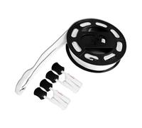 Tewzafiya Líneas de Pickleball para campo, líneas de corte Pickleball portátiles,Frontera que baja las señales - 20x44ft Sports Pickleball Court Dew Down Marker para accesorios de tenis al aire libre