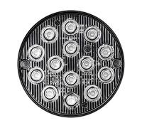 Tewzafiya Luces intermitentes para vehículos, advertencias LED | Hoja trasera - 12-24V 14 LED ADVERTENCIA LAVIR EL QUÍMINA DE QUÍMINA CAMIÓN DE TRUMA