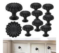 Tewzafiya Manijas de puerta para de 10 piezas - Botones de tiro calabaza - Manijas redondas de zinc para renovación de muebles, decoración del hogar, cocina, cuarto de baño, vestidor
