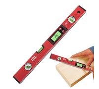 Tewzafiya Nivelador de torpedo, nivelador de espíritu,Niveladora magnética portátil - Niveladora de construcción de 3 burbujas, niveladora vertical ligera para renovaciones domésticas, trabajos de