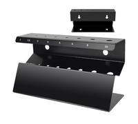 Tewzafiya Organizador de llaves - Tablero de apoyo de acero inoxidable para llaves hexagonales - Ahorro de espacio para taller, casa, sala, garaje, camerino