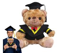 Tewzafiya Oso de Peluche de Graduación, Animal de Peluche tierno para graduados y graduados, Oso de Peluche con Luces de para graduados de Secundaria y Universidad de 2025