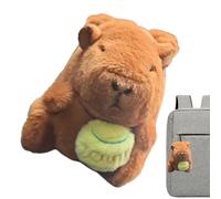 Tewzafiya Peluche de Capibara - De Peluche Lindo para Bolso | Muñecos de Animales de Llavero Juguetes,para Niños y Niñas Bolso Mochila Teléfono Viaje Escuela Fiesta Día del Niño Cumpleaños
