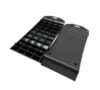 Tewzafiya - Posicionador antideslizante de estacionamiento | Cuñas de rueda bloqueables para aparcamiento callejón coche camión remolque SUV motocicleta remolque viaje camping