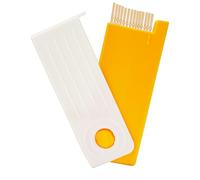 Tewzafiya Puerta Dente Portátil - De Dientes De Bolsillo,Dispensador Ligero, Tapa Deslizante para Picnic, Dormitorio, Hotel, Casa, Camping