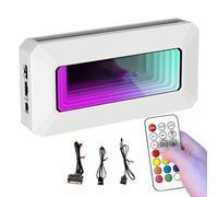 Tewzafiya PWM Fan Hub Argb, Argb Controller Hub,8 Port Argb Hub Controller - Algoritmo PRISM PC Splitter PWM Smart Temp Control para amante del juego