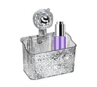 Tewzafiya - Soporte de trazos para tazar, estante de ducha con, estante de almacenamiento con, cesta de pared con agujeros de filtro de agua, toma de ducha de esquina.