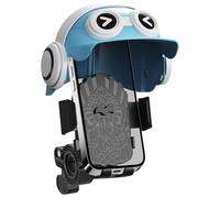 Tewzafiya Soporte para teléfono móvil para bicicleta, soporte para smartphone con soporte para casco, accesorios de bicicleta para videotelefonía, navegación GPS, entretenimiento al conducir y viajes