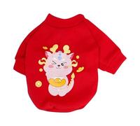 Tewzafiya Sudadera para mascotas, ropa cálida para perros - Abrigos de invierno cálidos para mascotas con patrón de dragón | Suéter para perros de compañía de invierno indispensable para perro,