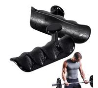 Tewzafiya - Toma de fuerza para levantamiento de pesas | Entrenamiento en casa de silicona | Mango antideslizante portátil y versátil para ejercicios en casa, levantado de tierra, en cuclillas y