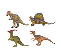 Tewzafiya Toys Dinosaurios para, Dinosaurio Toy,Modelos de Dinosaurios Surtidos 4X | Figuras Animales realistas, Miniaturas de colección, Carga de Huevos de Pascua para favores de cumpleaños