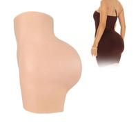 Tex-Eorey Bragas De Silicona con Vagina Falsa, Realce De Cadera, Bragas Engrosadas, Levantador De Glúteos, Moldeador Y Gaff Oculto, Bóxer para Drag Queen,Wheat(Basics)