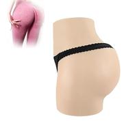 Tex-Eorey Pantalón de Silicona para realzar los glúteos Ropa Interior Acolchada Ropa Interior Acolchada para Mujeres,Natural,Basics