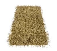 Tex family Alfombra Shaggy Beige Moderna - Pelo largo 6 cm - Antideslizante, 12 tamaños - anudada a mano, elegante y suave - 200 x 300 cm