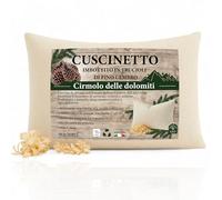 Tex family Cojín de pino Cembro Dolomiti - Perfume natural relajante - Algodón bruto - Para sofá, cama, viaje - Fabricado en Italia - 40 x 30 cm