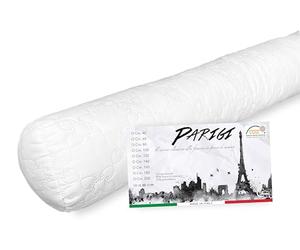 Tex Family Cojín Parigi Cilíndrico - Rollo Viscoelástico, Funda de Microfibra Melocotón, Soporte Ergonómico Cervical y Lumbar, Lavable, Cm. 40