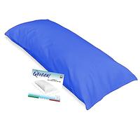 Tex family Funda para almohada Queen tamaño maxi de 55 x 160 cm - Bluette