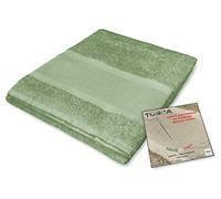 Tex family Juego de toallas de rizo Tosca © Tela Aida para bordar Punto Cruz 1+1 Cara e Invitado - Verde