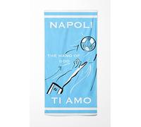 Tex family Toalla de playa de rizo Napoli Ti Amo medida grande 90 x 170 cm