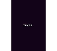 TEXAS AFTER MIDNIGHT - Premium Lined Journal | 6" x 9" | Soft Cover | 120+ Pages: A Sleek and Sophisticated Notebook - Perfect for Late-Night Ideas, Work, or Daily Notes