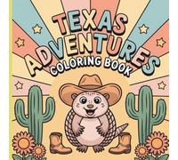Texas Animal Coloring Book for Kids: Fun Lone Star State Wildlife Illustrations with Armadillos, Longhorns, and More | Large Simple Designs for Toddlers and Children Ages 4-8