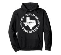Texas AR-15 Rifle - No pises mi Libertad - Derechos de Armas Sudadera con Capucha