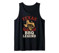 Texas BBQ Legend Pitmaster Grill Master - Pechuga ahumada para Regalo Camiseta sin Mangas