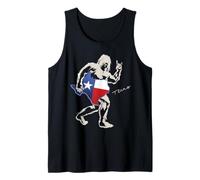 Texas Bigfoot Camiseta Sasquatch Tejano Orgulloso Camiseta sin Mangas