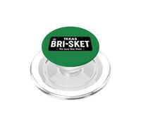 Texas Brisket Placa de matrícula Texas Brisket PopSockets PopGrip para MagSafe