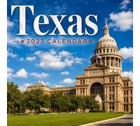 Texas Calendar 2027: Texas Landscape Photography