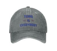Texas City contra Everybody Everyone Gorra Beisbol Moda Gorra Running Portátil Running Gorros para Golf Deportes Tenis
