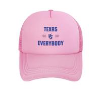 Texas City contra Everybody Everyone Gorra Beisbol Portátil Gorra El Sol Secado Rápido Running Gorros para Deportes Cumpleaños Senderismo