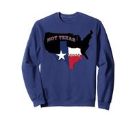 Texas contra no Texas Lone Tex Austin Dallas San Antonio Roots Sudadera