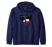 Texas contra no Texas Lone Tex Austin Dallas San Antonio Roots Sudadera con Capucha