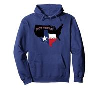Texas contra no Texas Lone Tex Austin Dallas San Antonio Roots Sudadera con Capucha